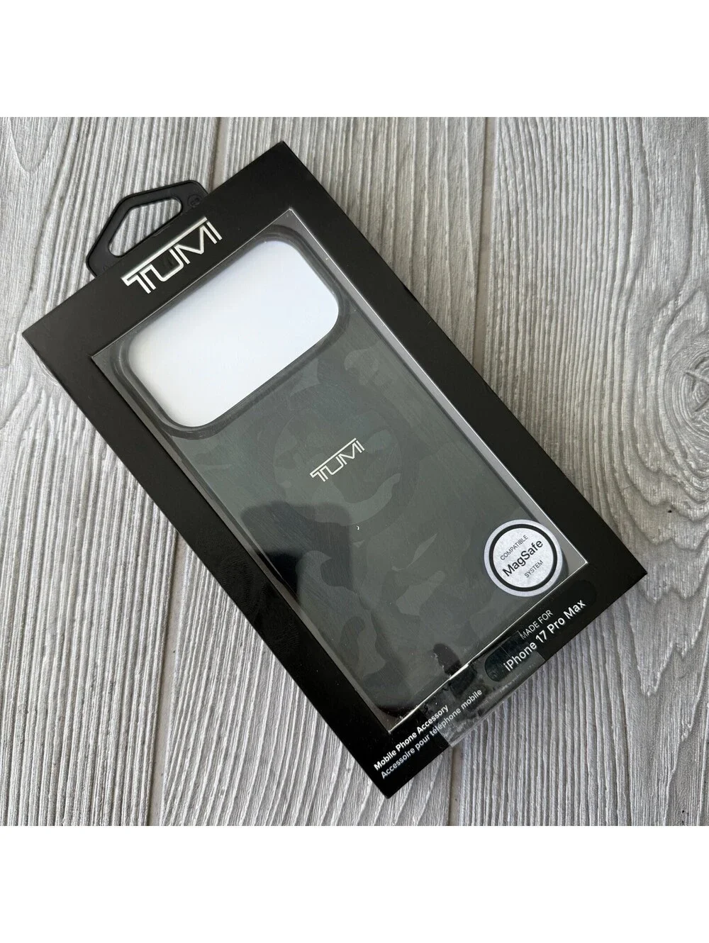 2026 TUMI iPhone 17 Pro Max Case Compatible Mag Safe System Luxury Fancy Camo
